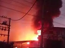 झापाको थाई फुड्स उद्योगमा आगलागी